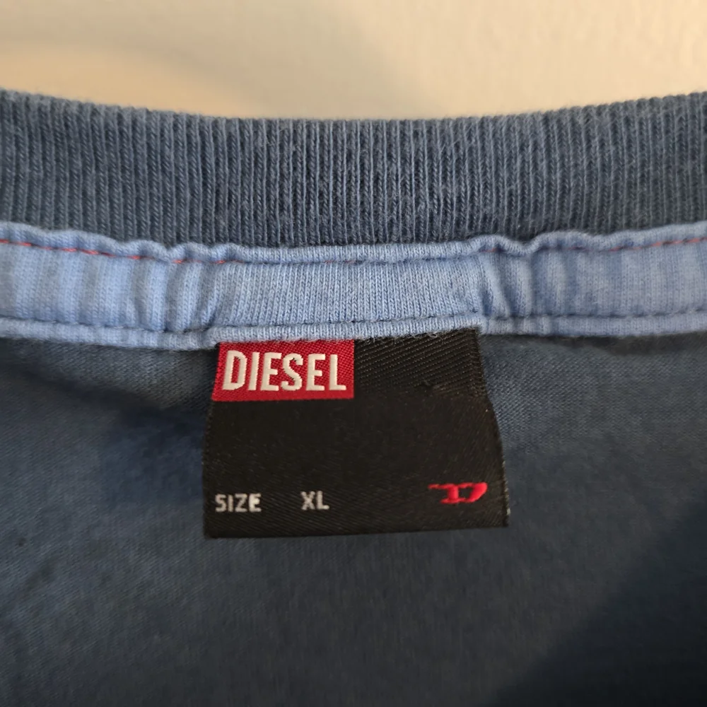 Vibtage Diesel Blue Long Sleeve Shirt - Picture 6 of 7